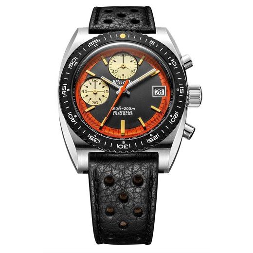 NIVADA GRENCHEN AUTOCHRON ORANGE AUTOMATIC - AUTOCHRON - ZNAČKY