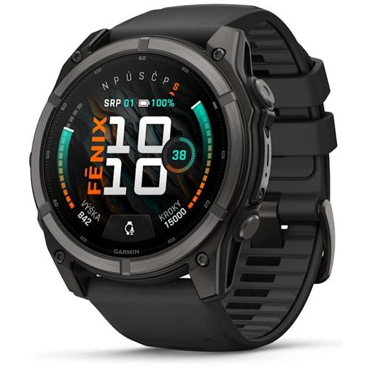 GARMIN FENIX® 9 - 51 MM, CARBON DLC BLACK 010-04763-11 - FENIX 9 - ROBNE MARKE