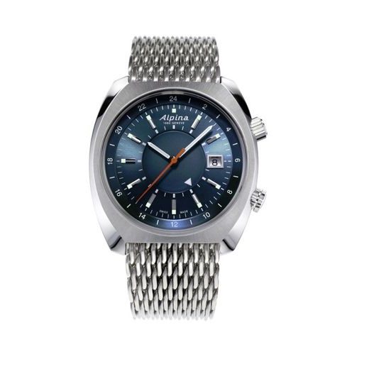 ALPINA STARTIMER PILOT HERITAGE AUTOMATIC GMT AL-555N4H6B - ALPINA - BRANDS