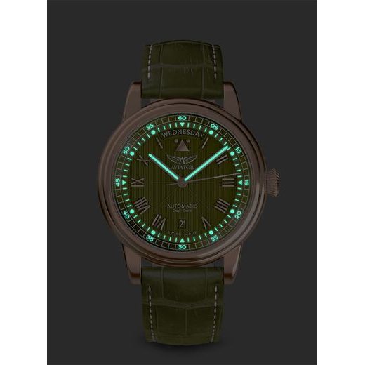 AVIATOR DOUGLAS DAY-DATE 41 AUTOMATIC V.3.35.2.279.4 - DOUGLAS DAY-DATE - ZNAČKY