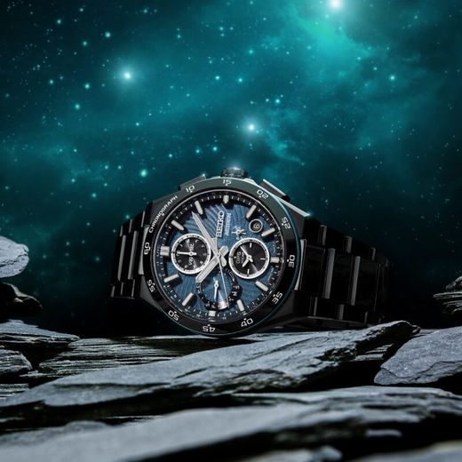 SEIKO ASTRON DUAL-TIME CHRONOGRAPH SSH187J1 SPIRAL GALAXY LIMITED EDITION - ASTRON - ZNAČKY