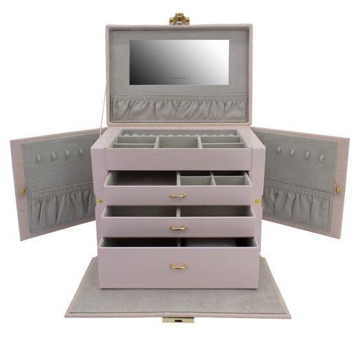 JEWELLERY BOX FRIEDRICH LEDERWAREN CAIMAN 20136-4 - JEWELLERY BOXES - ACCESSORIES