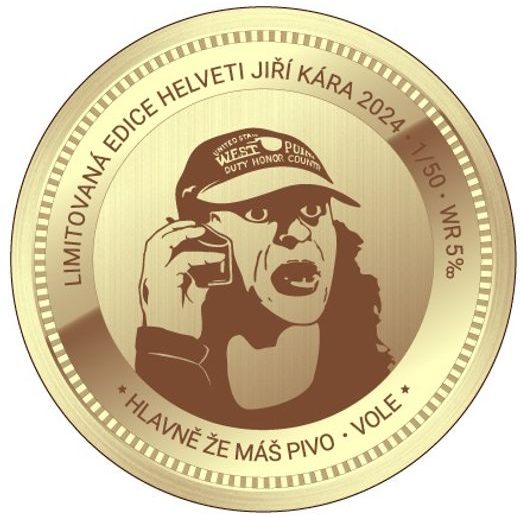 JIŘÍ KÁRA OCHLASTA PERPETUAL HLÁŠKY-DATE - LIMITOVANÁ EDICE 50 KS - HELVETI - ZNAČKY