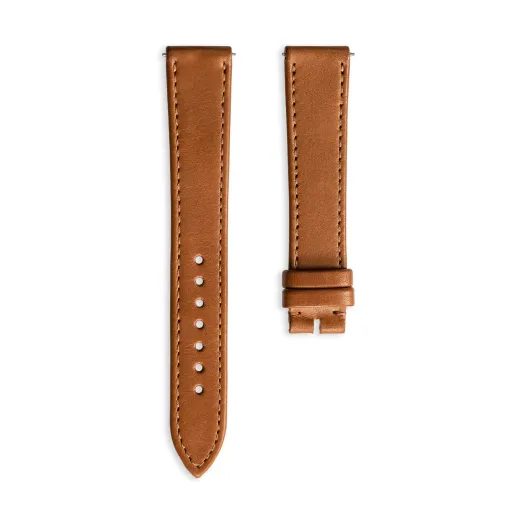 KOŽENÝ ŘEMÍNEK VULCAIN PLAIN HNĚDÝ - ŘEMÍNKY - OSTATNÍ