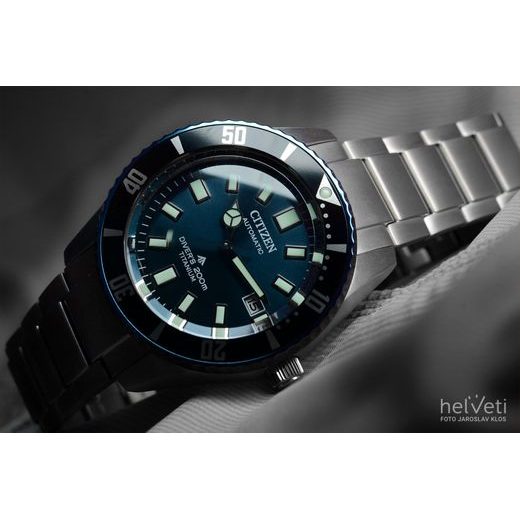 CITIZEN FUJITSUBO PROMASTER MARINE AUTOMATIC DIVER'S SUPER TITANIUM PROMASTER 35TH ANNIVERSARY LIMITED EDITION NB6026-56L - PROMASTER - BRANDS