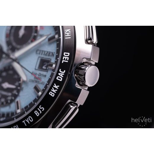 CITIZEN WORLDTIME RADIO CONTROLLED SUPER TITANIUM AT8238-84M - SUPER TITANIUM - MĂRCI