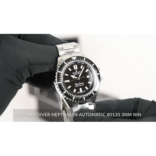 EDOX SKYDIVER NEPTUNIAN AUTOMATIC 80120-3NM-NIN - SKYDIVER - BRANDS