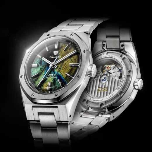 NIVADA GRENCHEN F77 MK2 LABRADORITE – 100 YEARS – 38 MM - F77 - MĂRCI