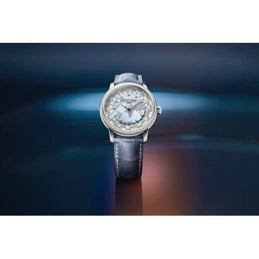 FREDERIQUE CONSTANT MANUFACTURE CLASSIC WORLDTIMER AUTOMATIC LIMITED EDITION FC-719LBWD3DH6 - MANUFACTURE - BRANDS