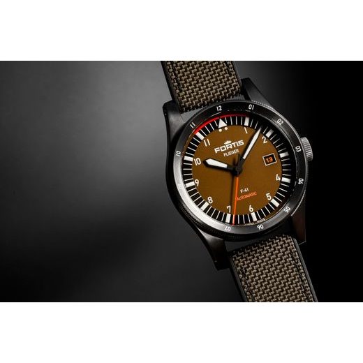 FORTIS FLIEGER F-41 WERK 7 TACTICAL GREEN LIMITED EDITION F4220031 - FLIEGER - ZNAČKY