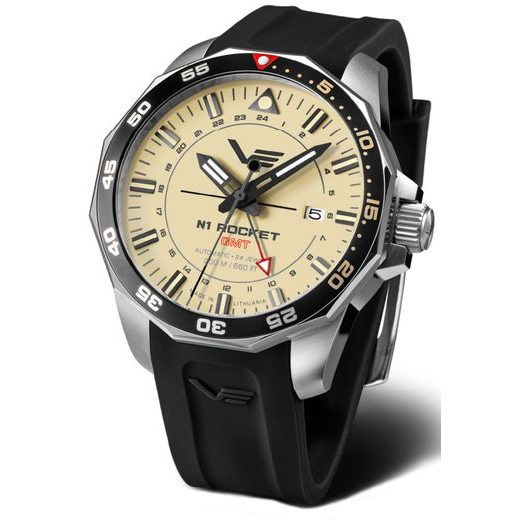 VOSTOK EUROPE N-1 ROCKET AUTOMATIC GMT NH34-225A713S - ROCKET N-1 - BRANDS
