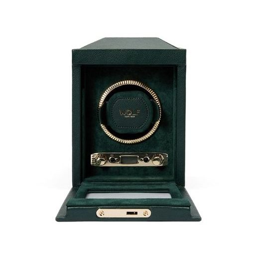 WATCH WINDER WOLF BRITISH RACING GREEN 793141 - WATCH WINDERS - ACCESSORIES