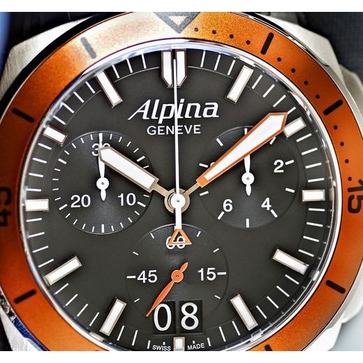 ALPINA SEASTRONG DIVER 300 BIG DATE CHRONOGRAPH AL-372LBO4V6 - ALPINA - ZNAČKY