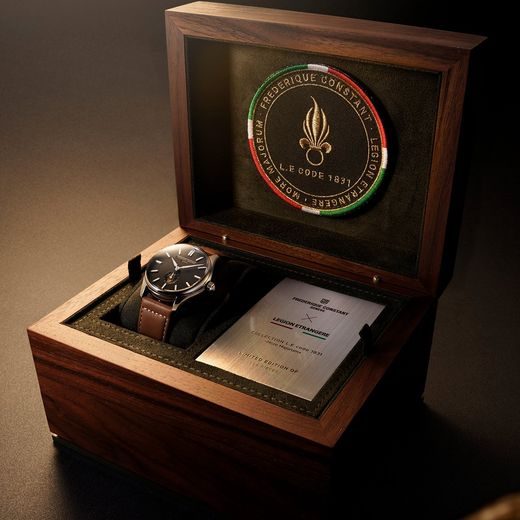 FREDERIQUE CONSTANT CLASSICS INDEX SMALL SECONDS AUTOMATIC X LÉGION ÉTRANGÈRE LIMITED EDITION FC-530GS3B6B - CLASSICS GENTS - ZNAČKY