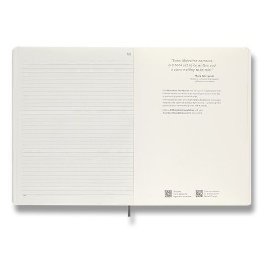 ZÁPISNÍK MOLESKINE SMART 2022 - MĚKKÉ DESKY - XL, LINKOVANÝ 0264/3129201 - DIÁŘE A ZÁPISNÍKY - OSTATNÍ