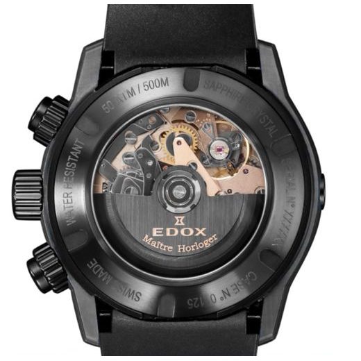 EDOX CO-1 CARBON CHRONOGRAPH AUTOMATIC 01125-CLNGN-NING - CO-1 - BRANDS
