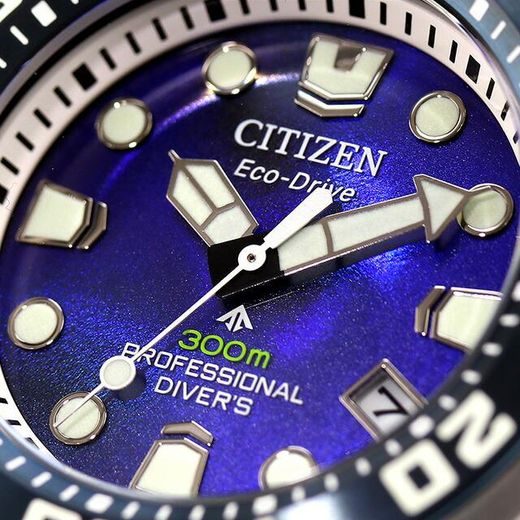 CITIZEN PROMASTER PROFESSIONAL DIVER 300 ECO-DRIVE UNITE WITH BLUE LIMITED EDITION BN1025-08L - PROMASTER - BRANDS