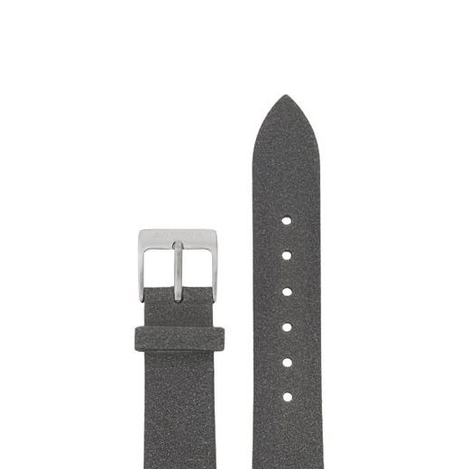LEATHER STRAP JUNKERS 16MM - GREY - STRAPS - ACCESSORIES