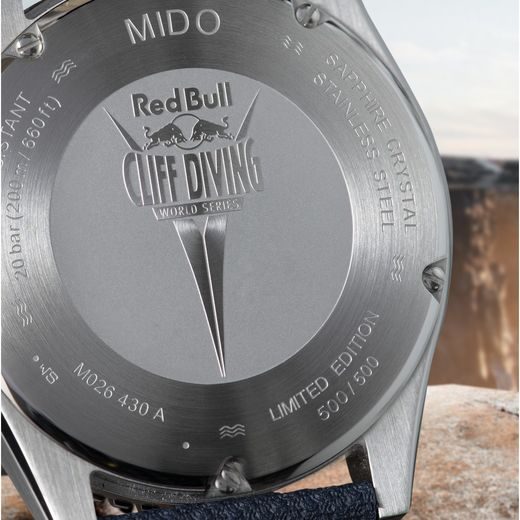 MIDO OCEAN STAR 200 RED BULL CLIFF DIVING LIMITED EDITION M026.430.17.041.00 - MIDO - ZNAČKY