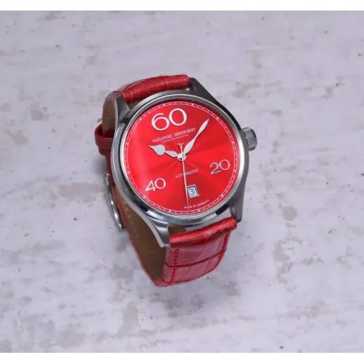 ALEXANDER SHOROKHOFF LADY AUTOMATIK RED AS.LA01-16 - AVANTGARDE - BRANDS