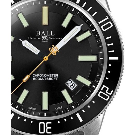 BALL ENGINEER MASTER II SKINDIVER II COSC DM3108A-PCJ-BK - BALL - ZNAČKY