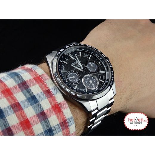 CITIZEN SATELLITE WAVE CC9015-54E - SUPER TITANIUM - ZNAČKY