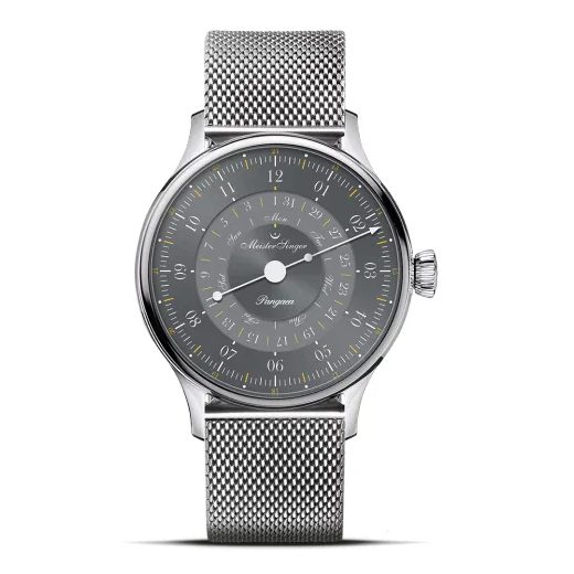 MEISTERSINGER PANGAEA DAY DATE 365 GREY PDD365927 - PANGAEA DAY DATE - ZNAČKY