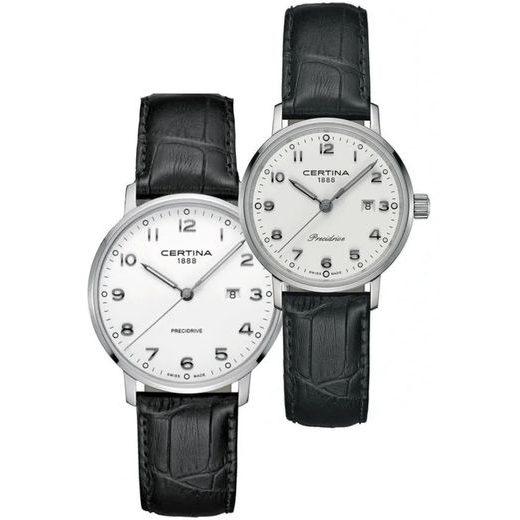 SET CERTINA DS CAIMANO C035.410.16.012.00 A C035.210.16.012.00 - HODINKY PRO PÁRY - HODINKY