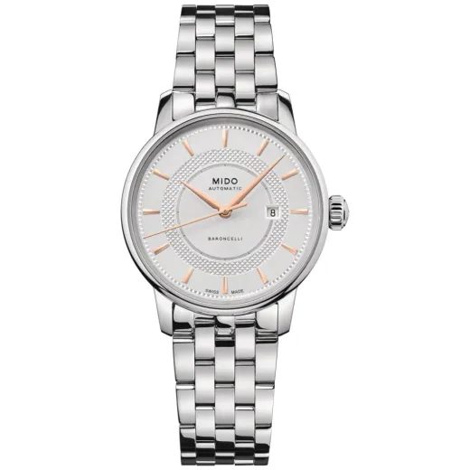 SET MIDO BARONCELLI SIGNATURE M037.407.11.031.01 A M037.207.11.031.01 - HODINKY PRO PÁRY - HODINKY