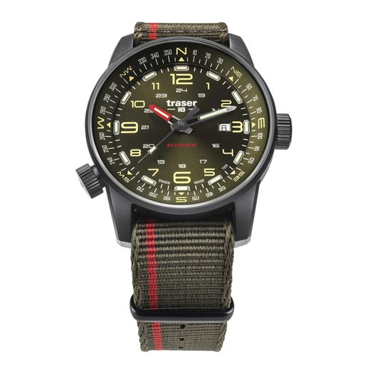 TRASER P68 PATHFINDER AUTOMATIC GREEN NATO - TACTICAL - ZNAČKY