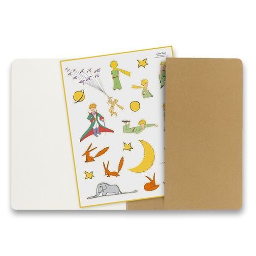 SADA ZÁPISNÍK A SEŠIT MOLESKINE LE PETIT PRINCE ELEPHANT - LINKOVANÝ - L, ČISTÝ - XL 1331/1717249 - DIÁŘE A ZÁPISNÍKY - OSTATNÍ