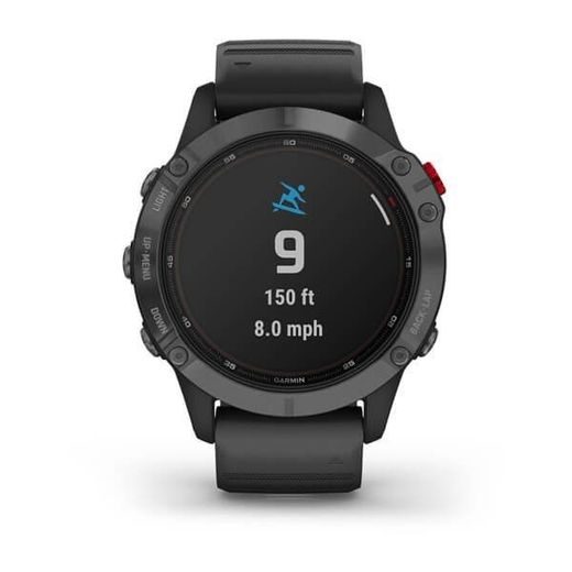 GARMIN FENIX6 PRO SOLAR, GRAY/BLACK BAND (MAP/MUSIC) 010-02410-15 - GARMIN - ZNAČKY