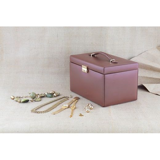 JEWELLERY BOX FRIEDRICH LEDERWAREN CORDOBA 26217-3 - JEWELLERY BOXES - ACCESSORIES