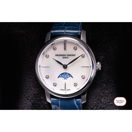 FREDERIQUE CONSTANT SLIMLINE LADIES MOONPHASE QUARTZ FC-206MPWD1S6 - SLIMLINE LADIES - ZNAČKY