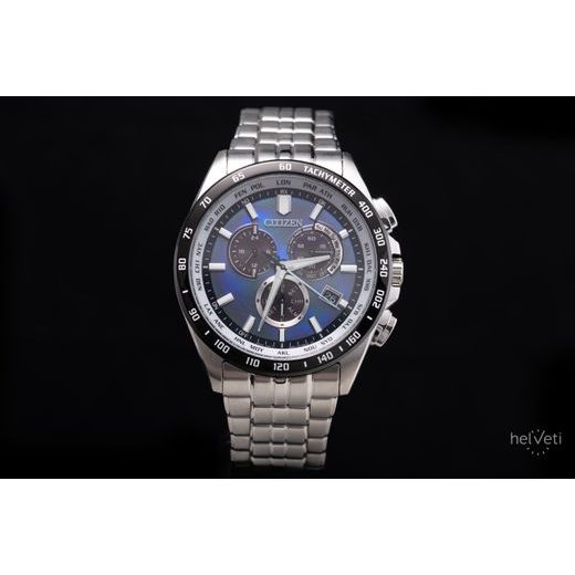 CITIZEN ECO-DRIVE RADIO CONTROLLED UNITE WITH BLUE LIMITED EDITION CB5874-81L - CITIZEN - MĂRCI