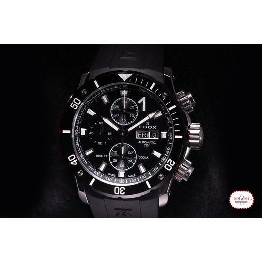 EDOX CO-1 CHRONOGRAPH AUTOMATIC 01128-3NRCA-NN - CO-1 - BRANDS