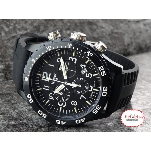 TRASER OFFICER CHRONOGRAPH PRO, SILICONE - TRASER - BRANDS