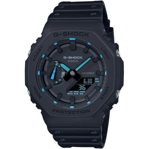 CASIO G-SHOCK GA-2100-1A2ER NEON ACCENT SERIES - CASIOAK - BRANDS