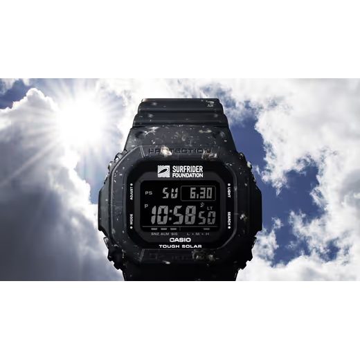 CASIO G-SHOCK G-5600SRF-1ER SURFRIDER FOUNDATION COLLABORATION - G-SHOCK - BRANDS