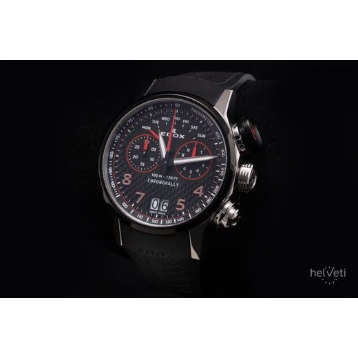 EDOX CHRONORALLY QUARTZ CHRONOGRAPH 38003-TINRO-CARO - CHRONORALLY - ZNAČKY