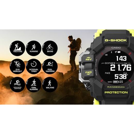 CASIO G-SHOCK GPR-H1000RY-1A9ER RANGEMAN RESCUE YELLOW SERIES - RANGEMAN - ZNAČKY