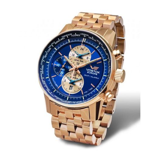 ZLATÝ OCELOVÝ NÁRAMEK VOSTOK EUROPE PRO MODELY GAZ 14 LIMOUSINE 23MM - ŘEMÍNKY - OSTATNÍ