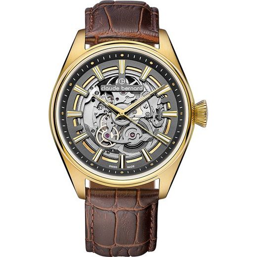 CLAUDE BERNARD PROUD HERITAGE AUTOMATIC SKELETON 85307-37JC-GID - PROUD HERITAGE - BRANDS