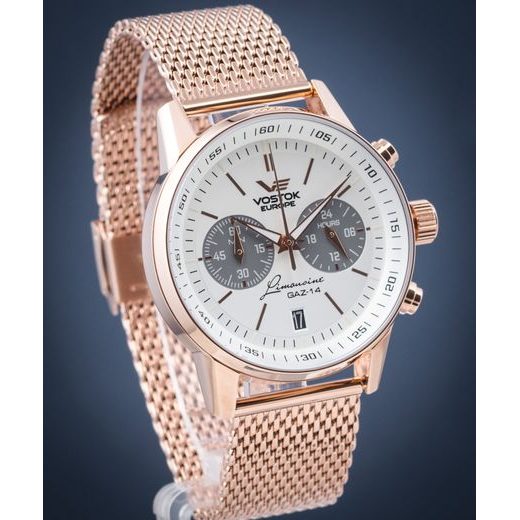 VOSTOK EUROPE GAZ-14 LIMOUZINE CHRONO VK64-560B600B - GAZ-14 LIMOUSINE - BRANDS