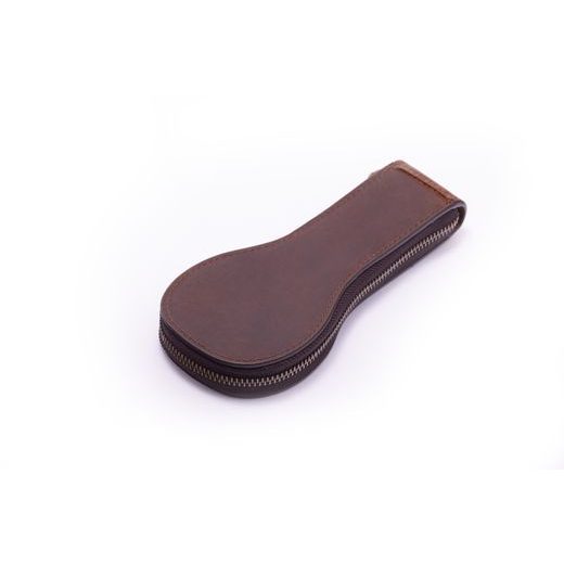 KOŽENÉ CESTOVNÍ POUZDRO HELVETI (PRO 1 HODINKY - ZIP) - BOXY NA HODINKY - OSTATNÍ