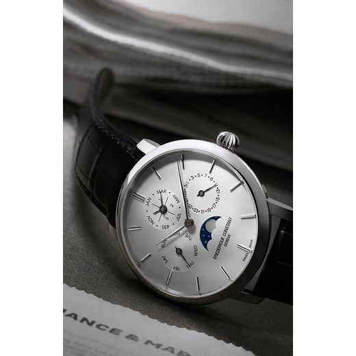 FREDERIQUE CONSTANT MANUFACTURE SLIMLINE PERPETUAL CALENDAR AUTOMATIC FC-775S4S6 - MANUFACTURE - ZNAČKY