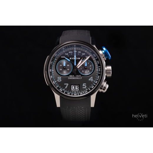 EDOX CHRONORALLY QUARTZ CHRONOGRAPH 38003-TINBU-GNBU - CHRONORALLY - ZNAČKY