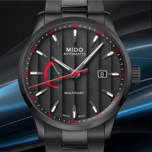 MIDO MULTIFORT POWER RESERVE M038.424.33.051.00 - MULTIFORT - BRANDS