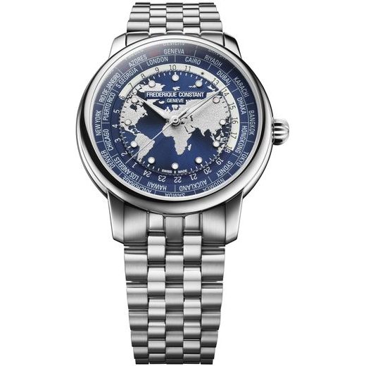 FREDERIQUE CONSTANT MANUFACTURE CLASSIC WORLDTIMER AUTOMATIC FC-719NN3H6B - MANUFACTURE - BRANDS