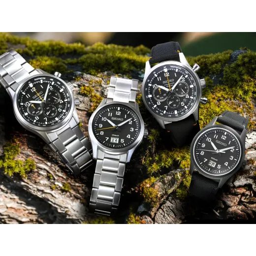 SEIKO QUARTZ CHRONOGRAPH SSB447P1 - CHRONOGRAF - ZNAČKY